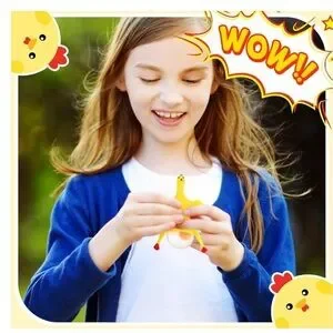 Accessories | Funny Rubber Chicken Laying Egg Stress Relief Keychain ...